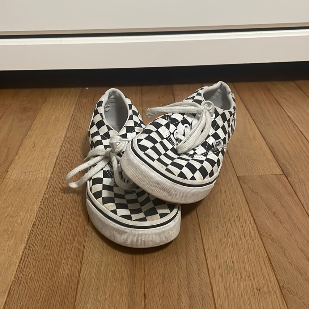 Checkered Vans